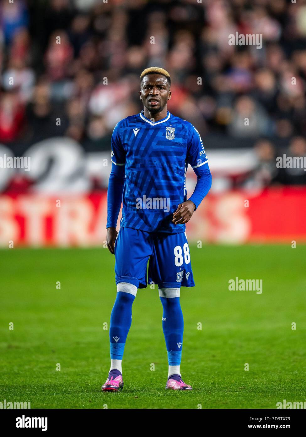 MADRID, SPAIN - NOVEMBER 06: Taofeek Ismaheel of KKS Lech Poznan during ...