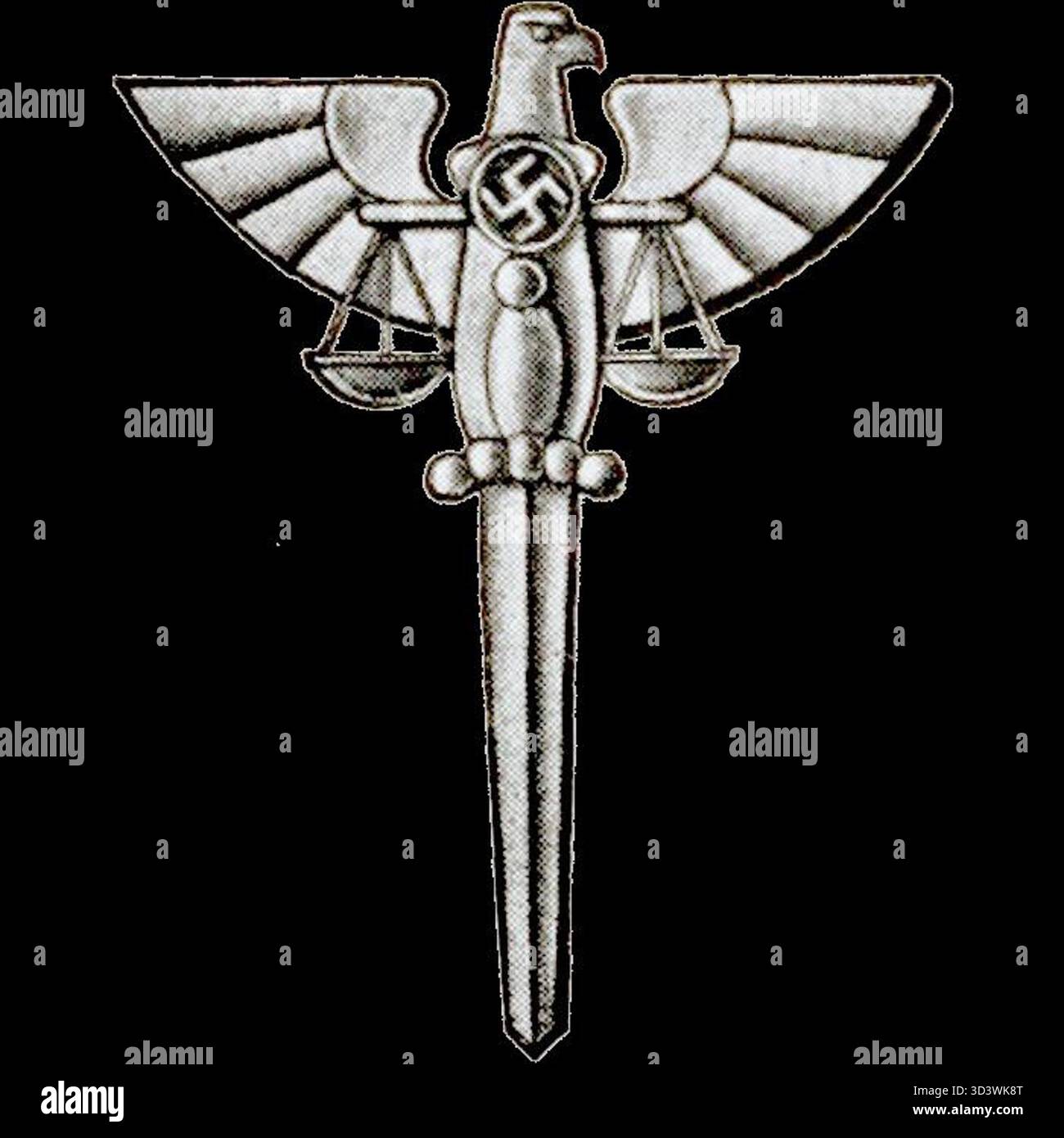 The emblem of the National Socialist Association of Legal Professionals ...