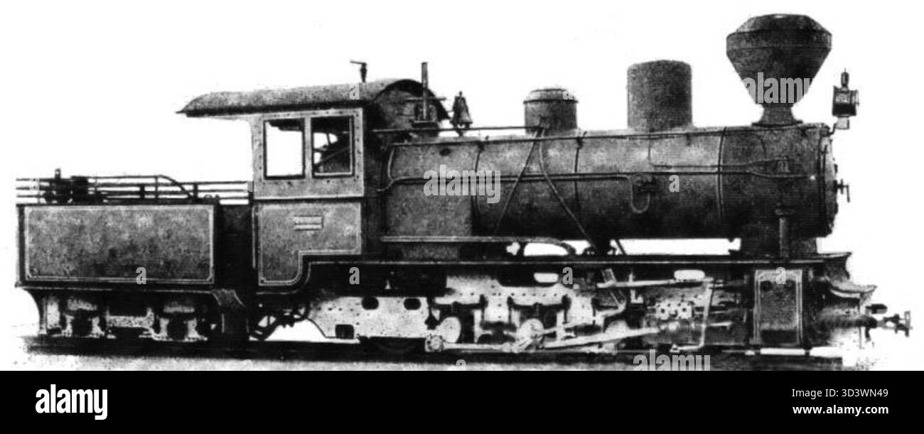 This photo shows an Orenstein & Koppel locomotive with