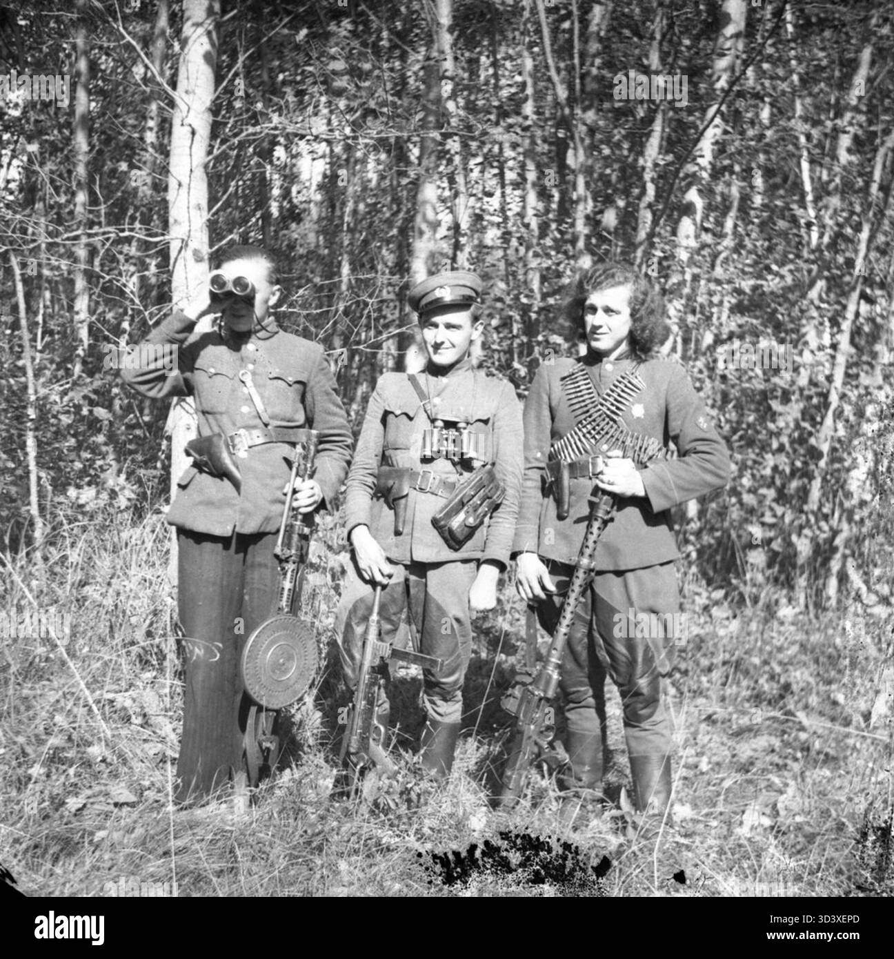 Primorye Partisans Lithuanian partisans in 1950, continuing their efforts to resist Soviet ...