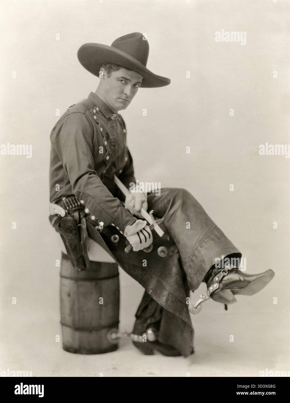 Tom Mix, a famous American actor known for his roles in early