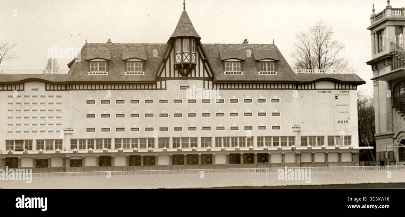 Totalisator This photo from 1928 shows a building housing the totalisator office at ...