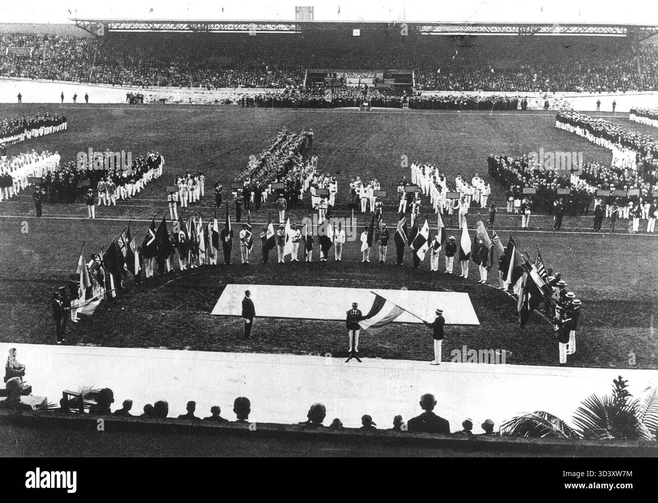 Global football flags Black and White Stock Photos & Images - Alamy