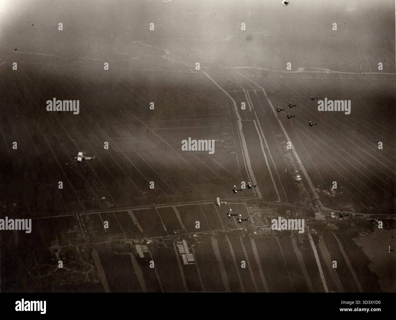 In 1925, military aircraft were seen flying above the Dutch landscape ...