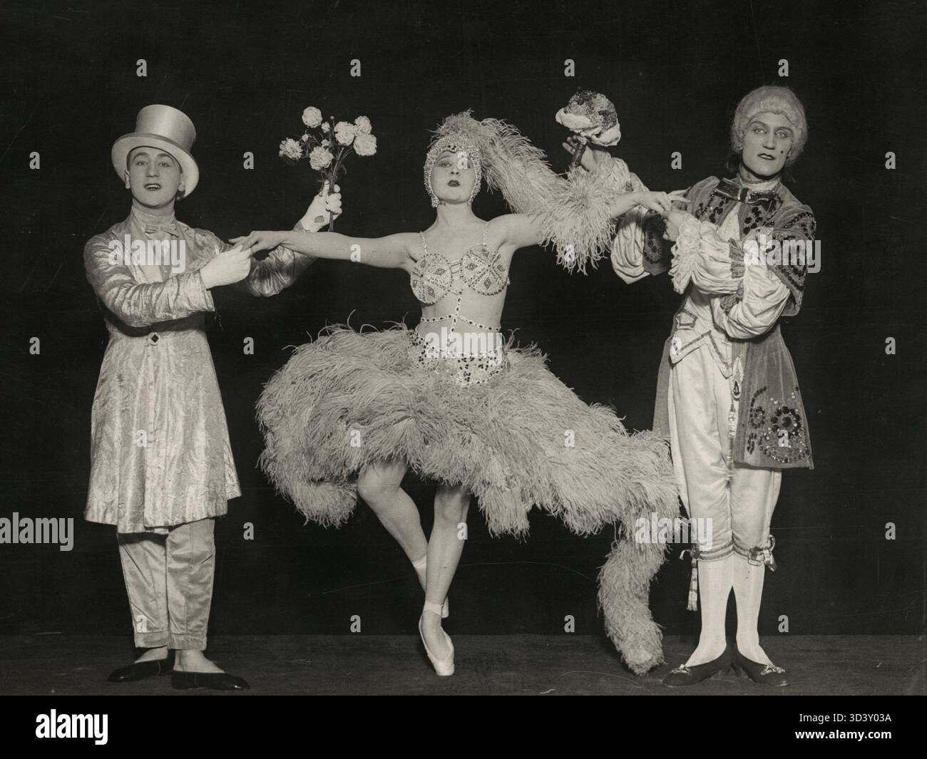 Iris Delysia and Alfred Stroganoff perform as marquises from the Rococo ...