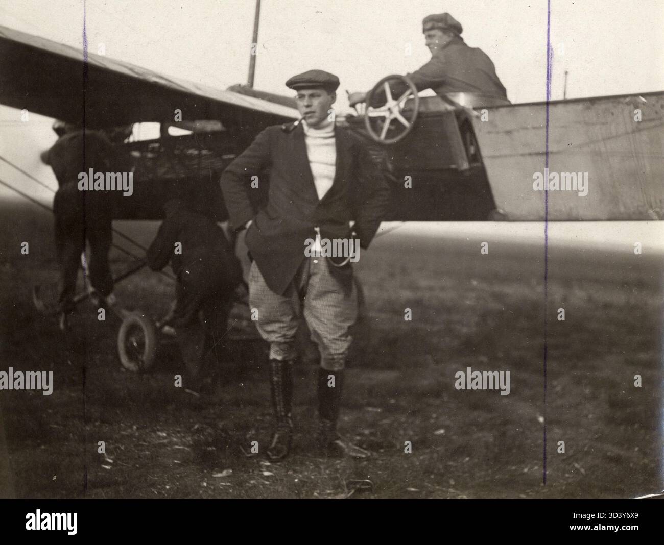 In 1910, British aviator Grece tragically crashed over the English ...