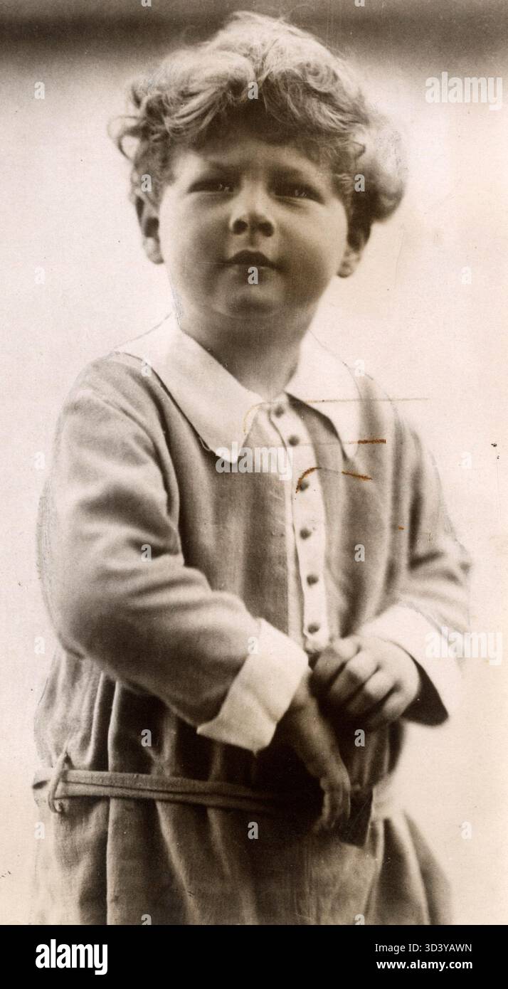Crown Prince Michael of Romania, born in 1921 and son of King Carol II ...