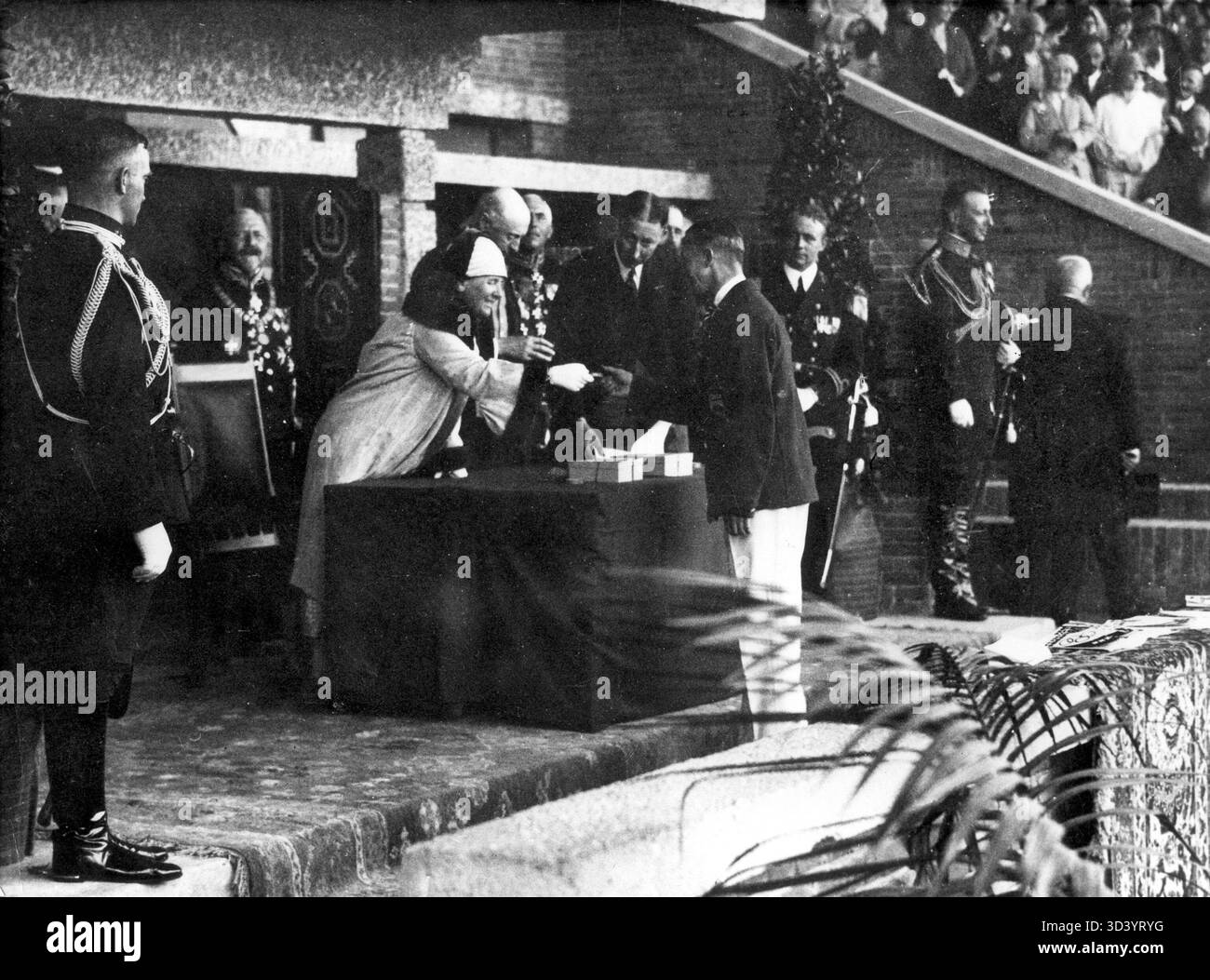 Olympic medal ceremonies Black and White Stock Photos & Images - Alamy