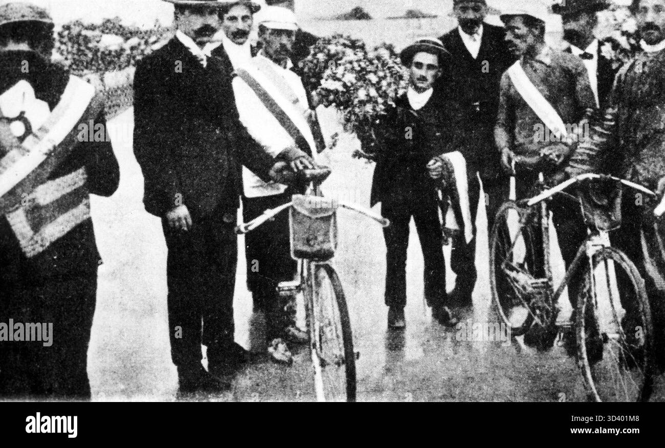 Photo Ancienne De Maurice Garin, Vainqueur Du Premier Tour De France 1903