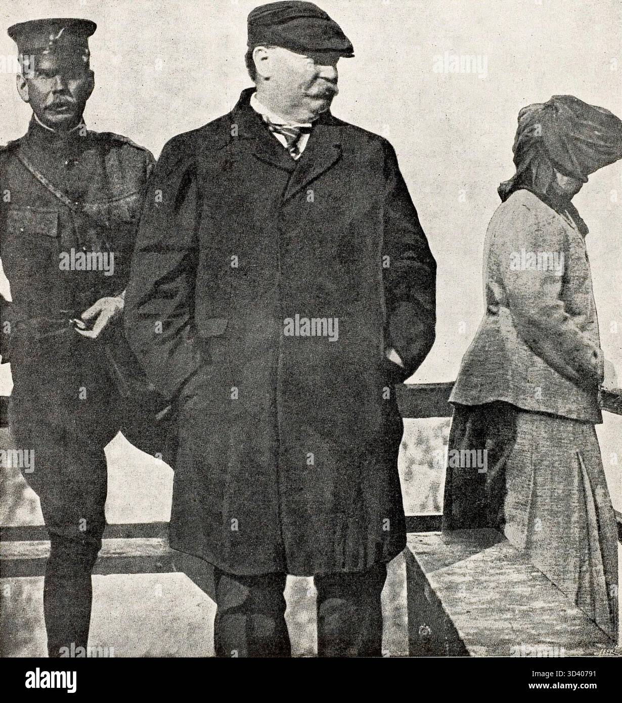 In November 1908, U.S. President William Taft and his wife are ...