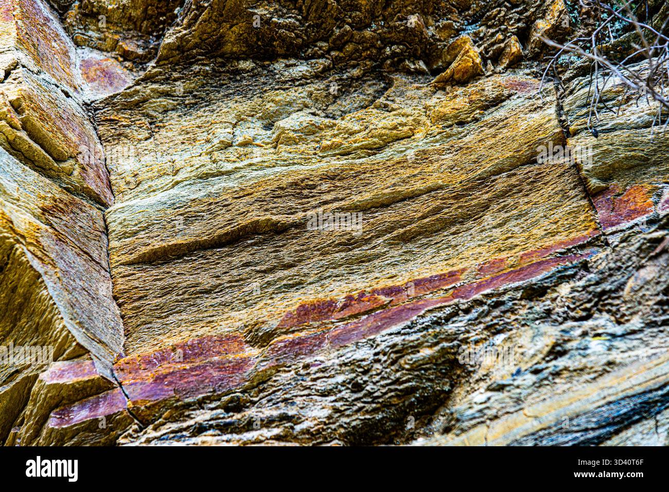 Structurally Complex Rocks Geological tectonic force and geological structure hi-res stock ...