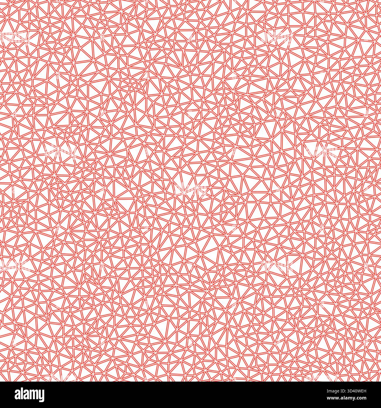 Abstract template background featuring tiny, outlined geometric shapes forming a repeatable, seamless pattern. Stock Vector