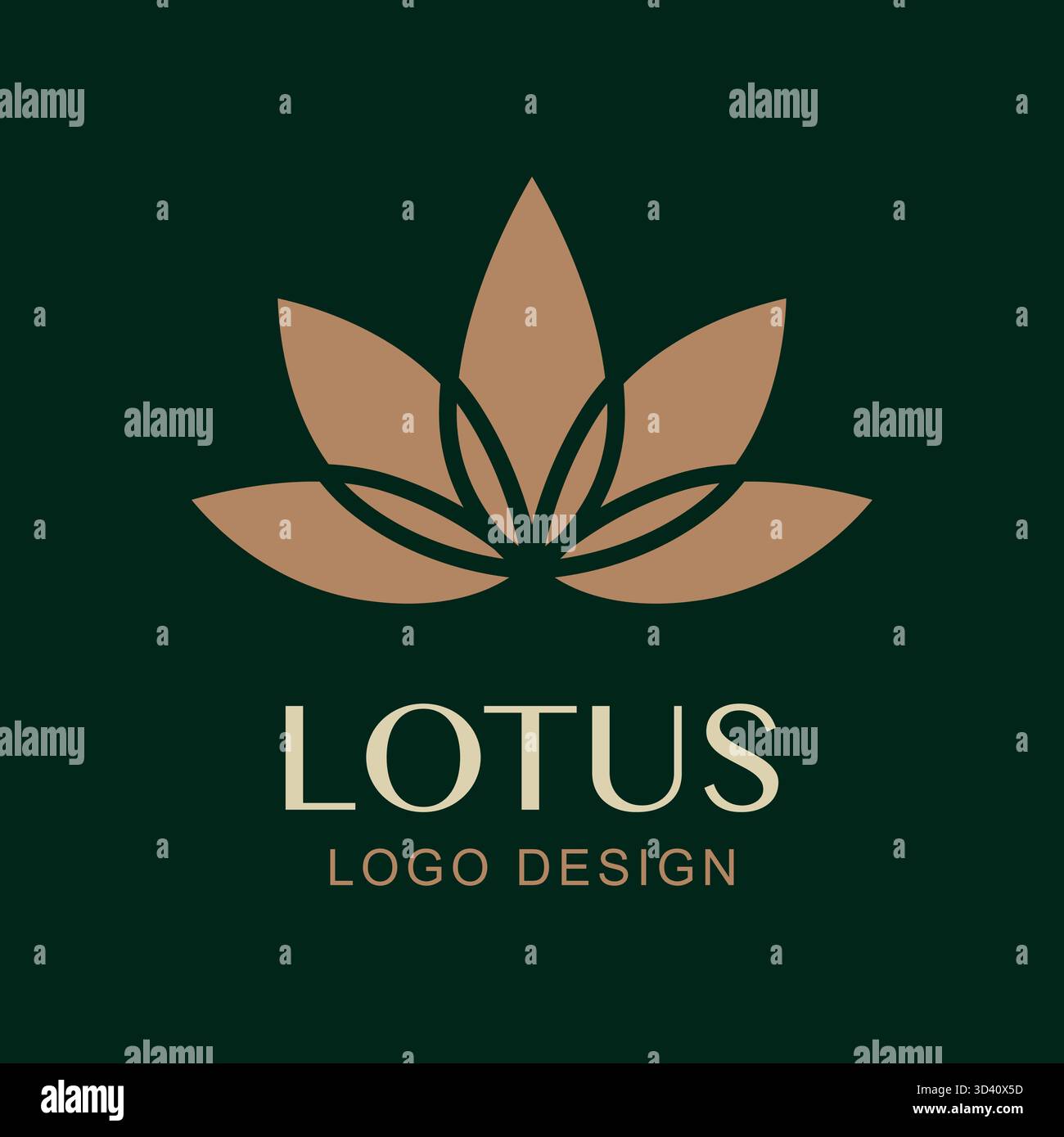 Lotus logo hi-res stock photography and images - Alamy, image size:1300x1390