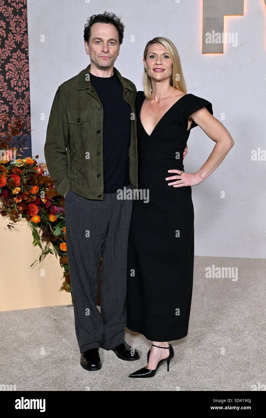Hollywood, USA. 07th Nov, 2025. Matthew Rhys and Claire Danes arriving ...