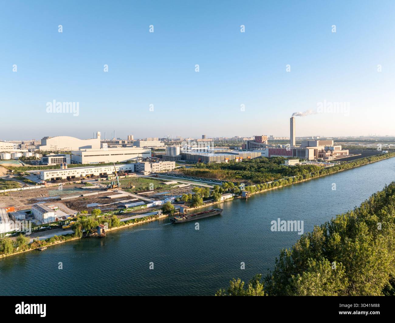 Aerial view of a waste to energy power plant Stock Photo - Alamy