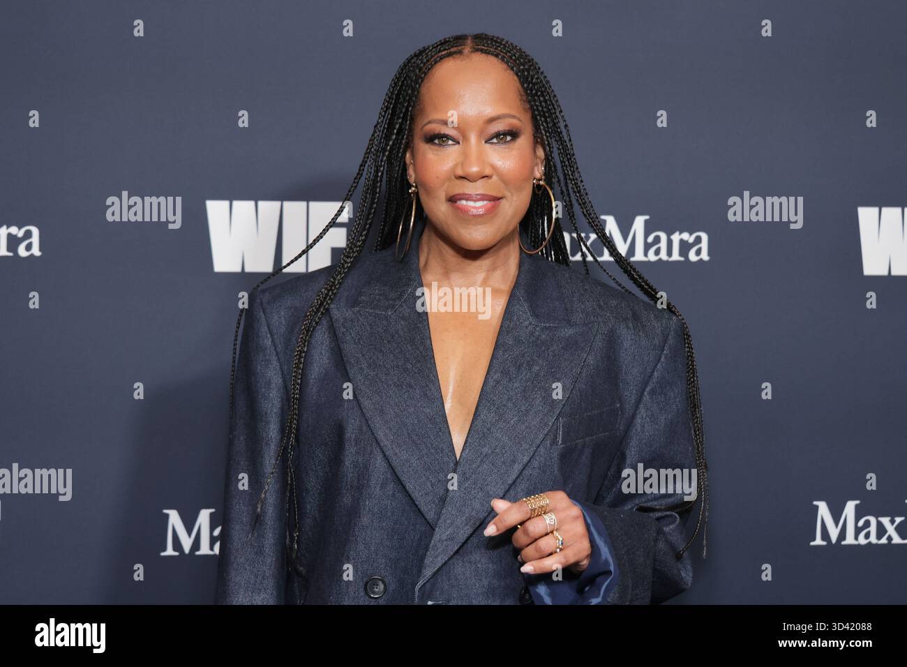 Regina King, wearing Max Mara, attends the 2025 WIF Honors Presented By
