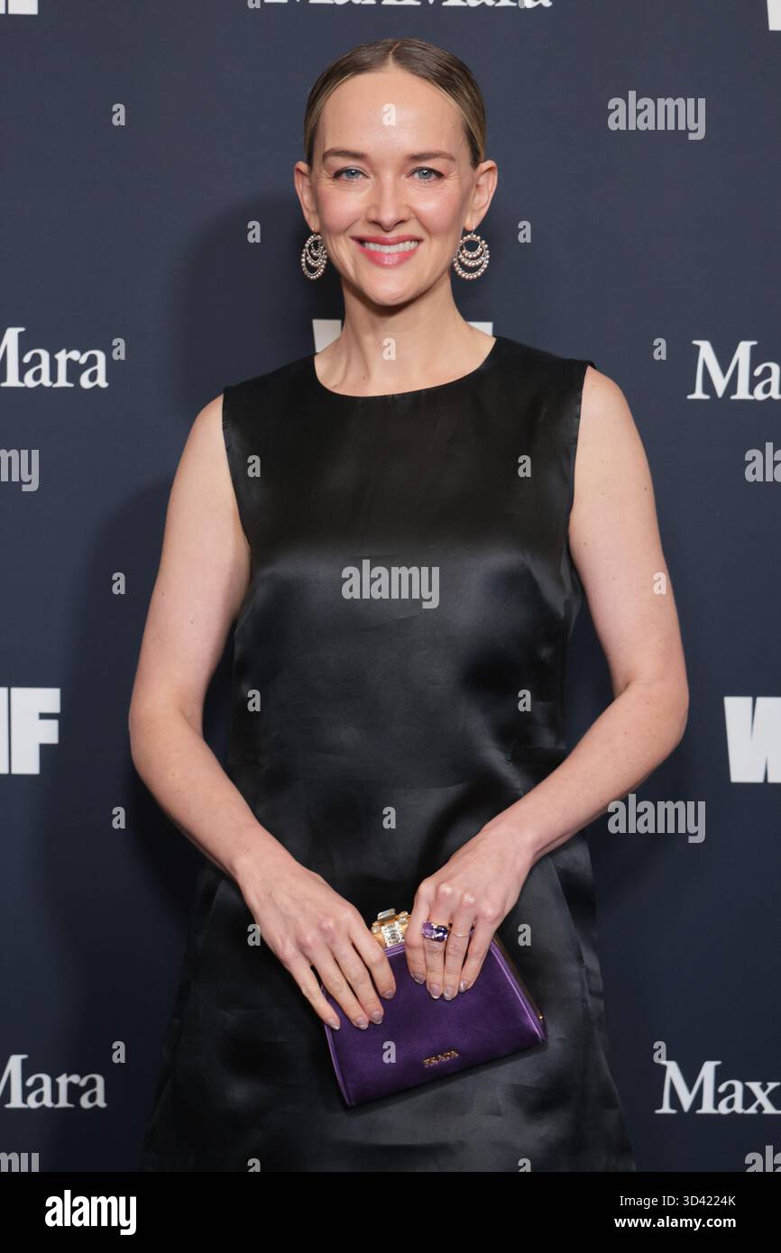 Jess Weixler attends the 2025 WIF Honors Presented By Max Mara at the