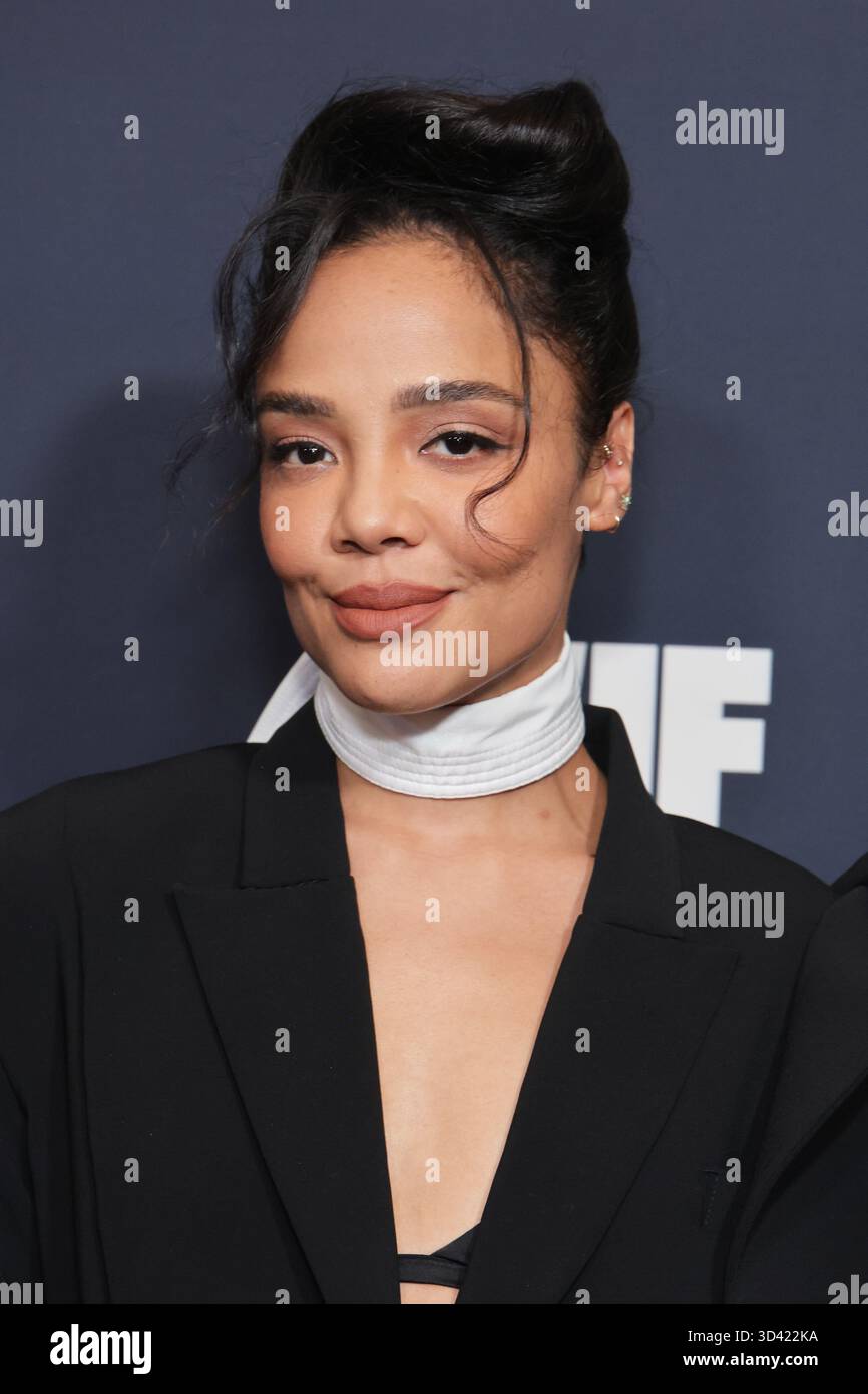 Tessa Thompson attends the 2025 WIF Honors Presented By Max Mara at the