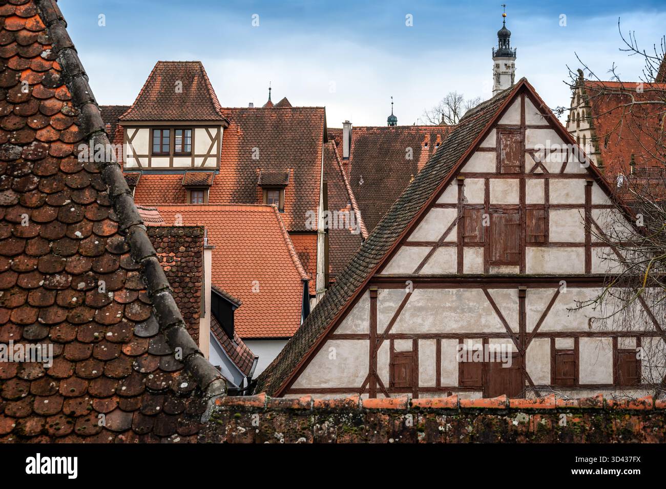 Red roof buildings architecture hi-res stock photography and images - Alamy
