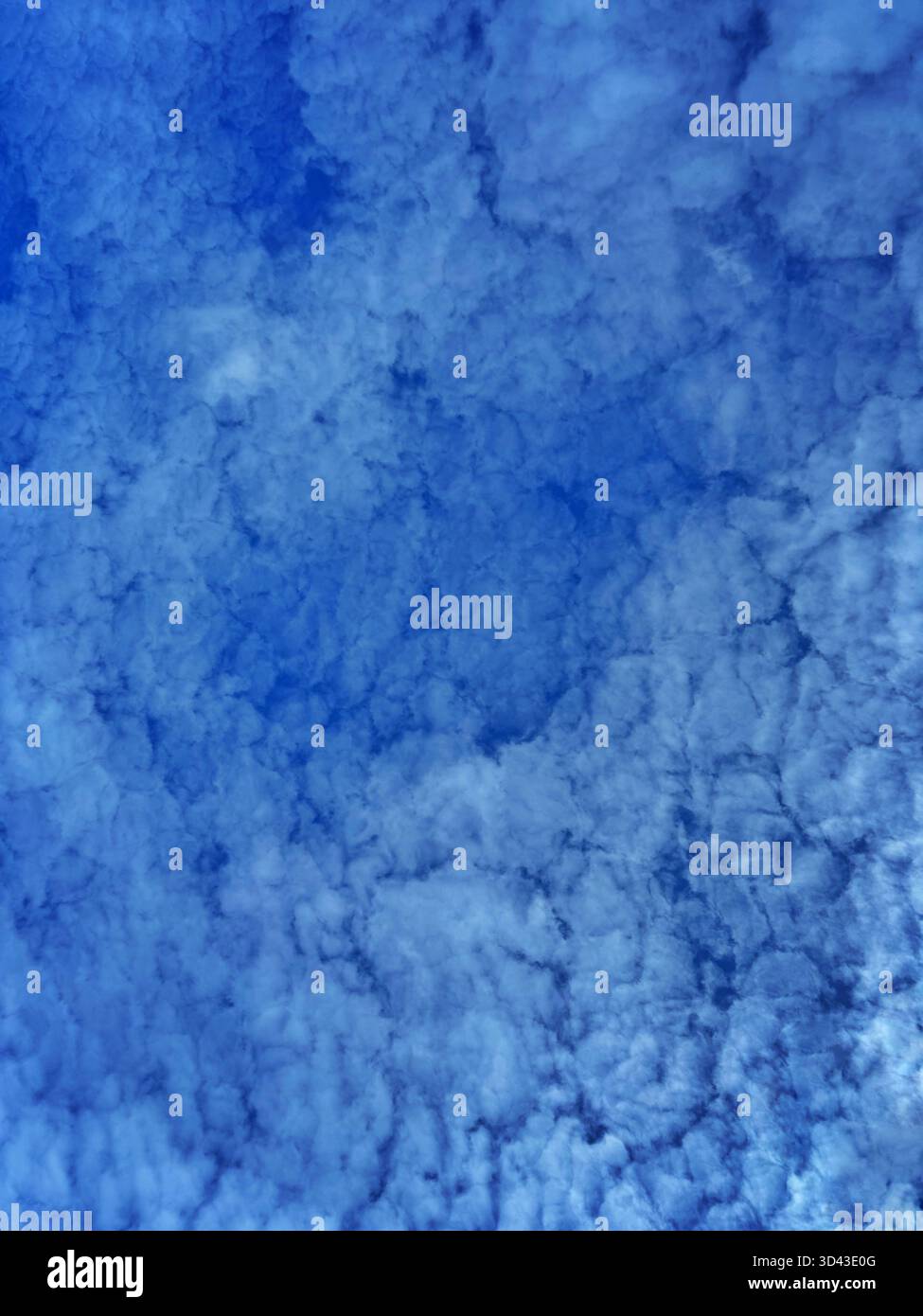 High clouds against a blue sky Stock Photo
