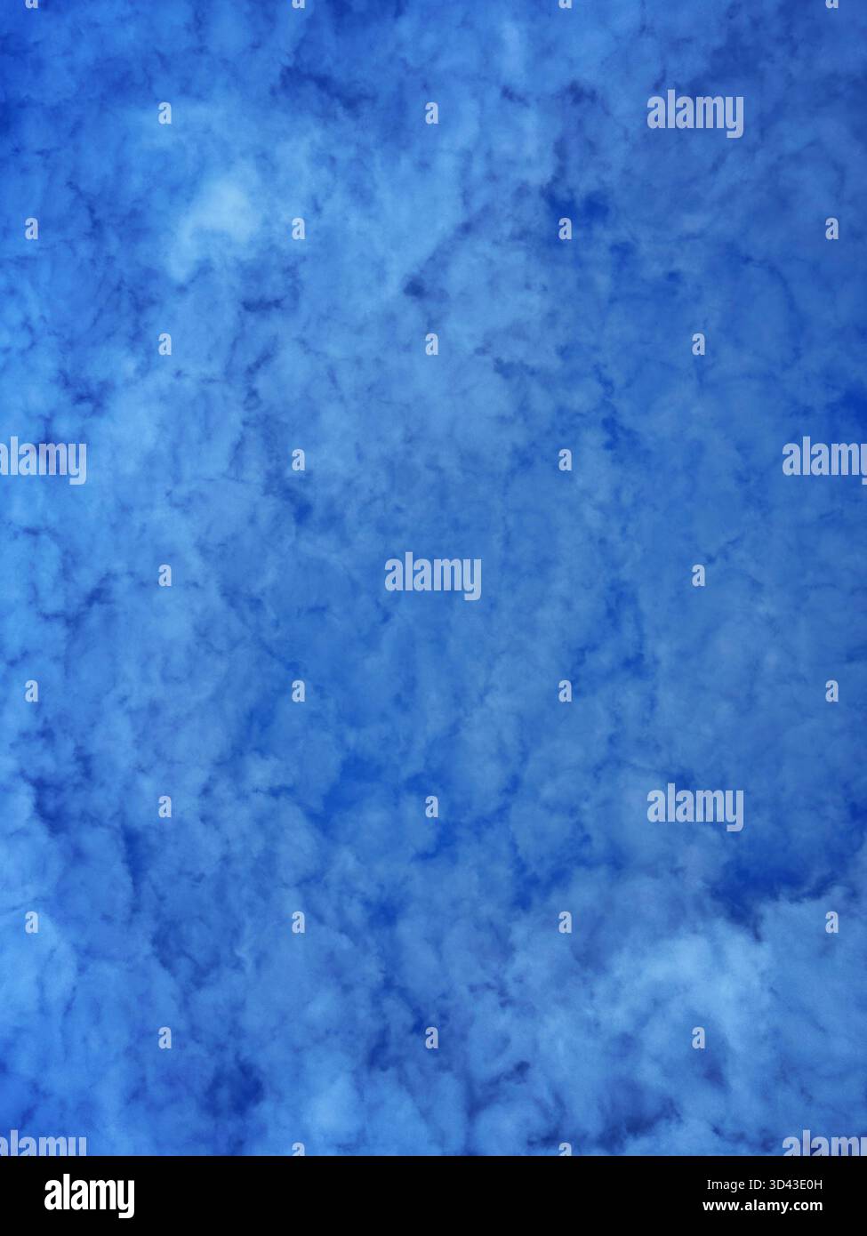 High clouds against a blue sky Stock Photo