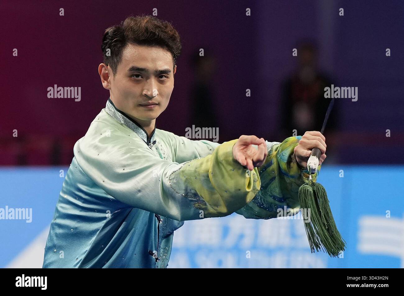 Guangzhou, China's Guangdong Province. 8th Nov, 2025. Liu Dewen of ...