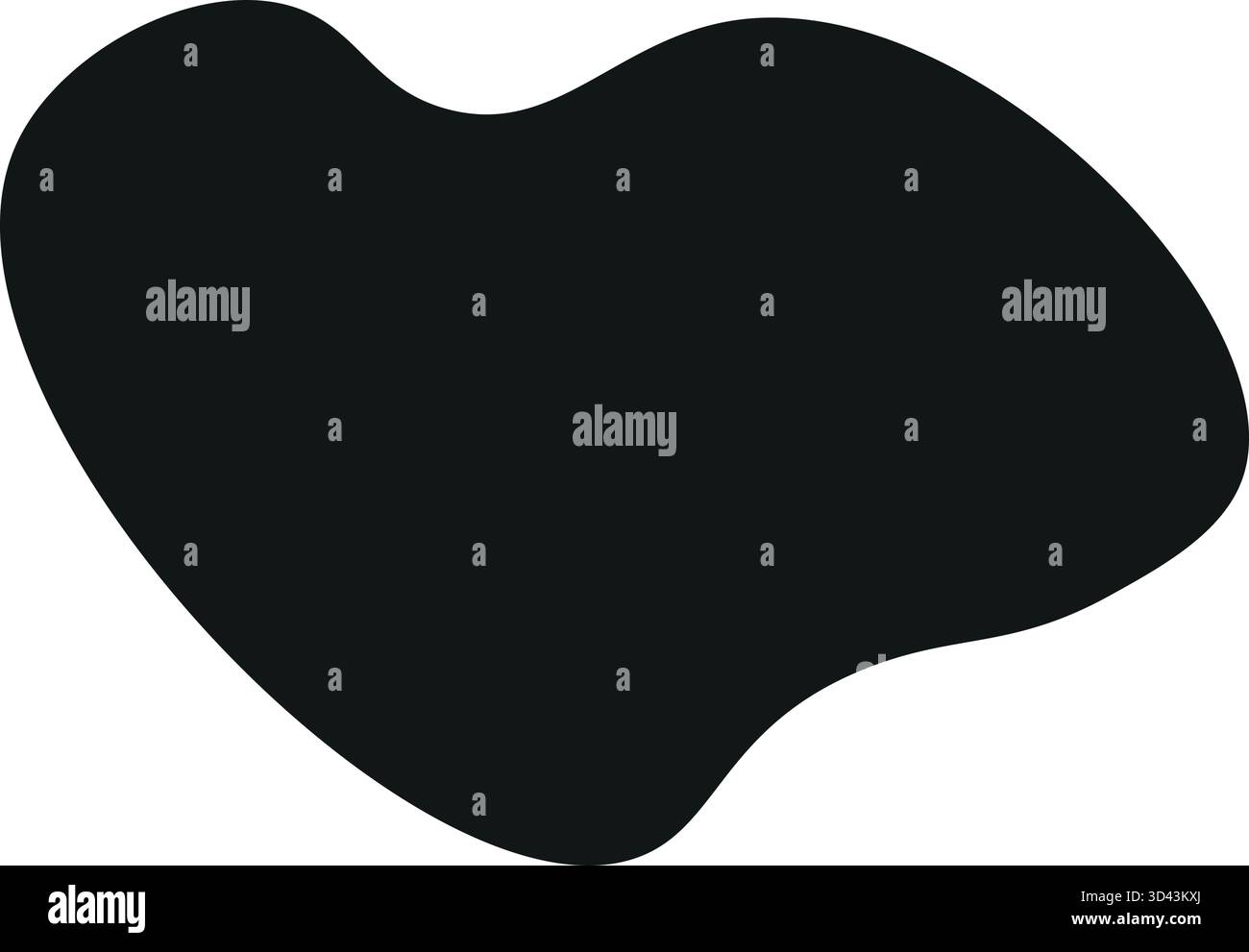 Abstract Doodle Shape Decorative Element. Stock Vector