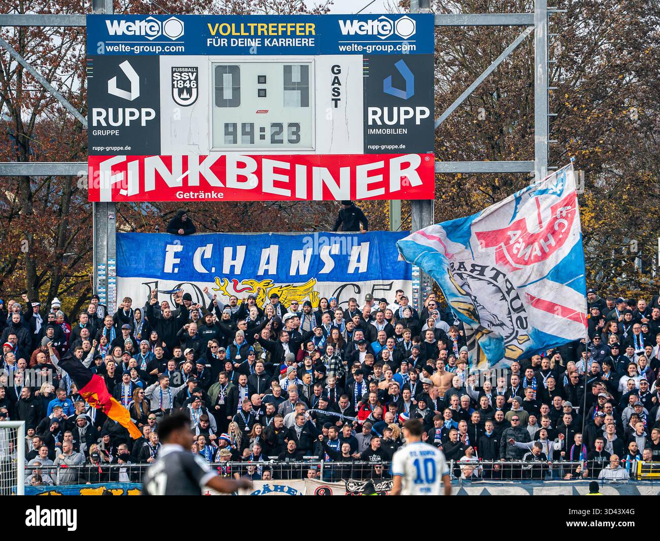 The fans [supporters] of FC Hansa Rostock had much reason to celebrate ...
