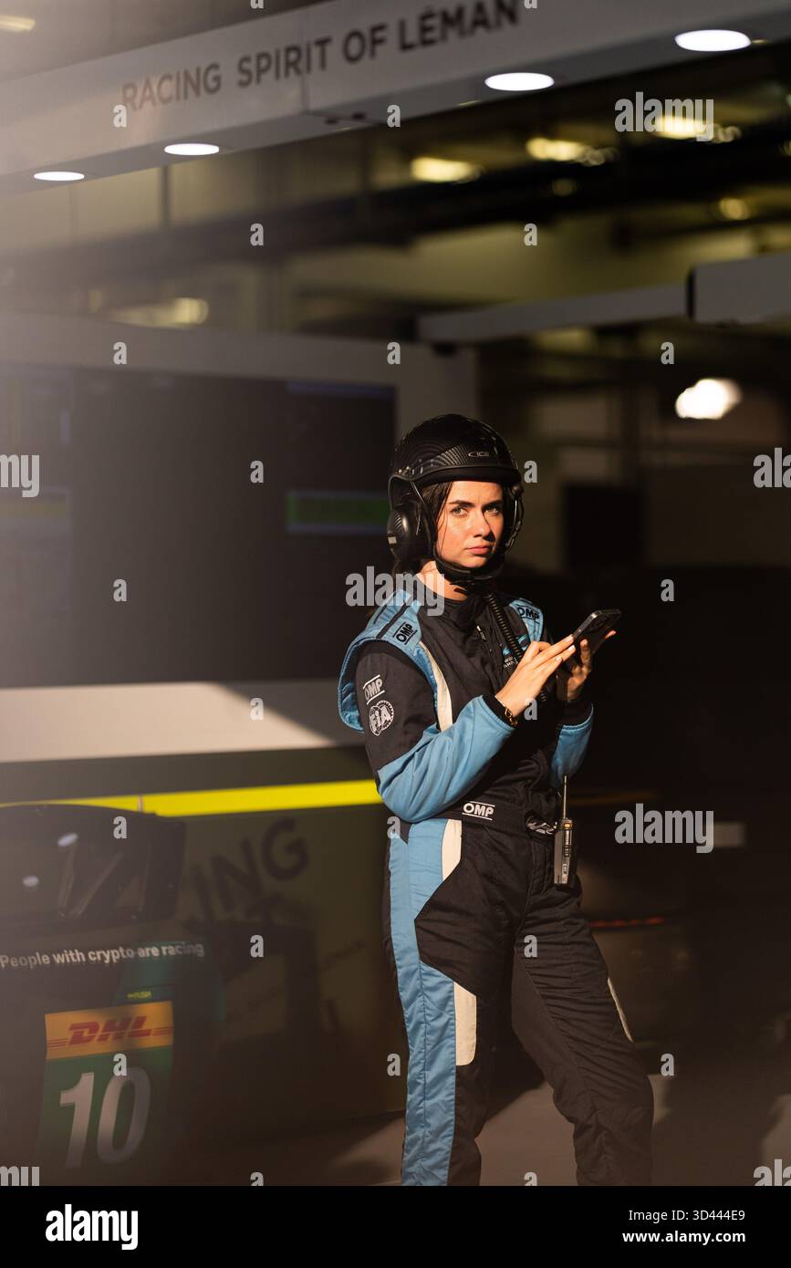 Alexa Rendell Racing RENDELL Alexa, Social Community Reporter, portrait during the 8 Hours ...