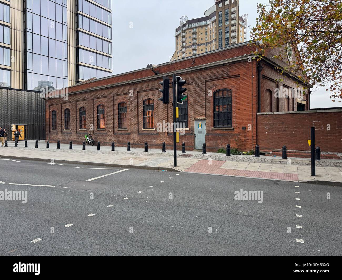West India Docks Impounding Station - Docklands - London - UK - Smartphone Captured Stock Image