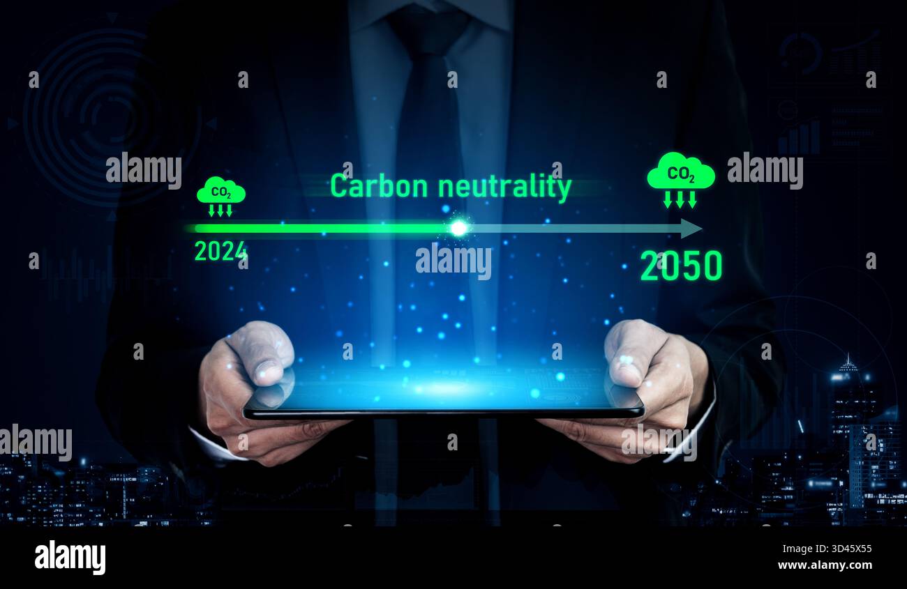 Carbon neutrality timeline illustrates carbon, neutrality, and ...