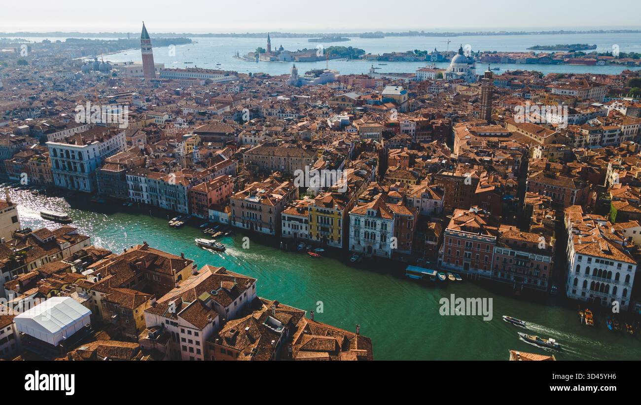 Aerial view historic bell tower hi-res stock photography and images - Alamy