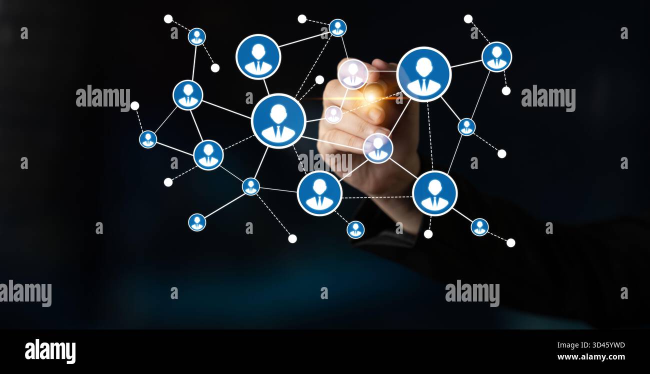 Program Connection Interaction Dynamic interactions hi-res stock photography and images - Alamy