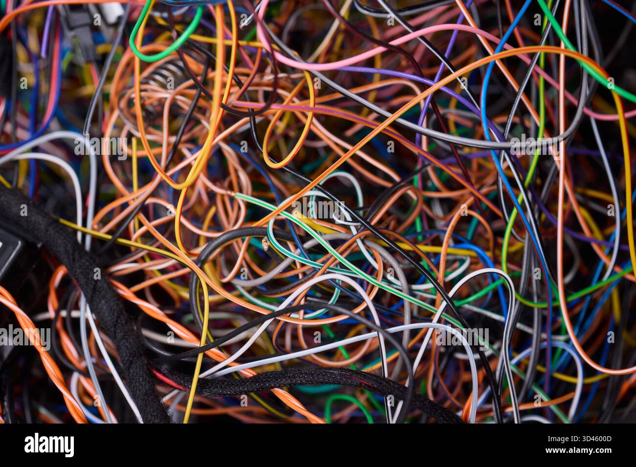 Cluttered Arduino Disorganized tech parts cluttered containers, Overfilled repair station ...
