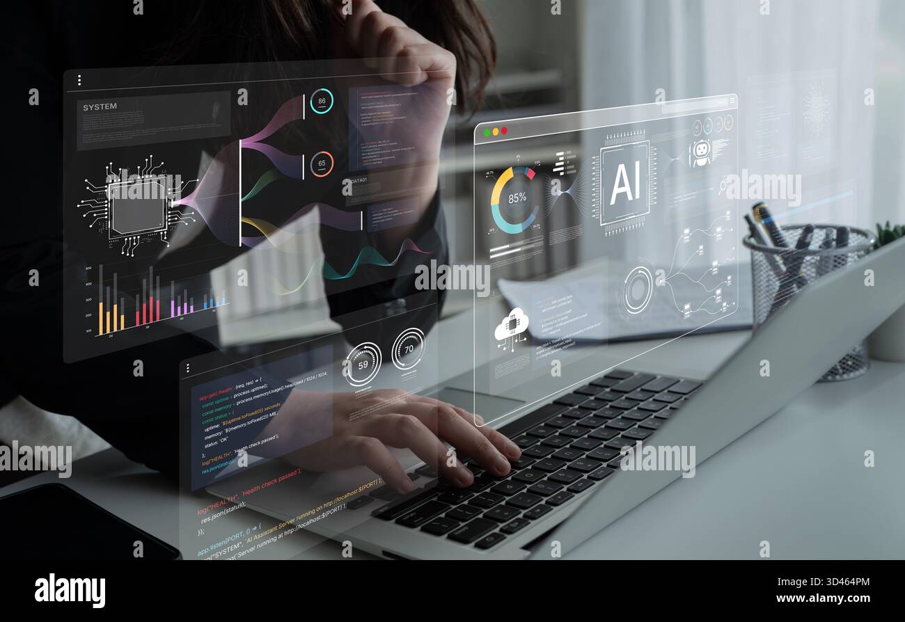 An AI development environment dashboard. This platform provides tools ...