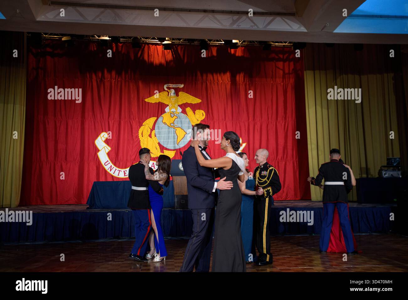Vice President JD Vance dances with his wife, second lady Usha Vance