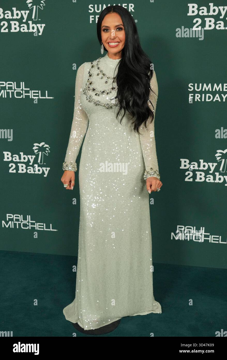 Vanessa Bryant arrives at the 2025 Baby2Baby gala on Saturday, Nov. 8