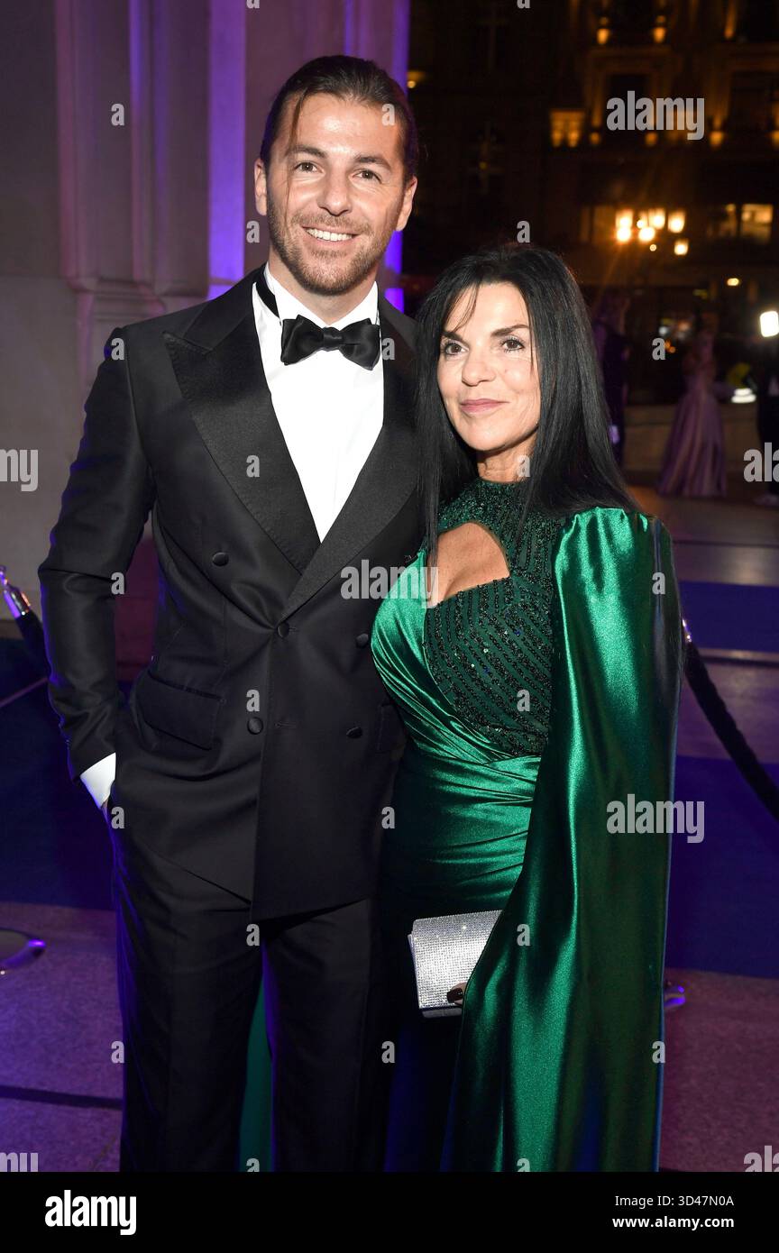 Riccardo Basile with mother Marilena Basile at the 43rd German Sports ...