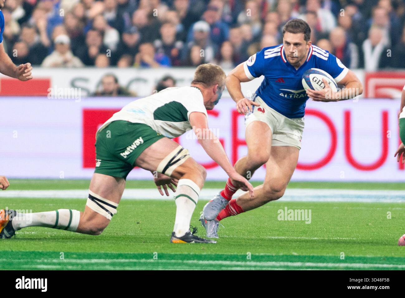 Pierre Louis Barassi of France during the Autumn Nations Series 2025 ...