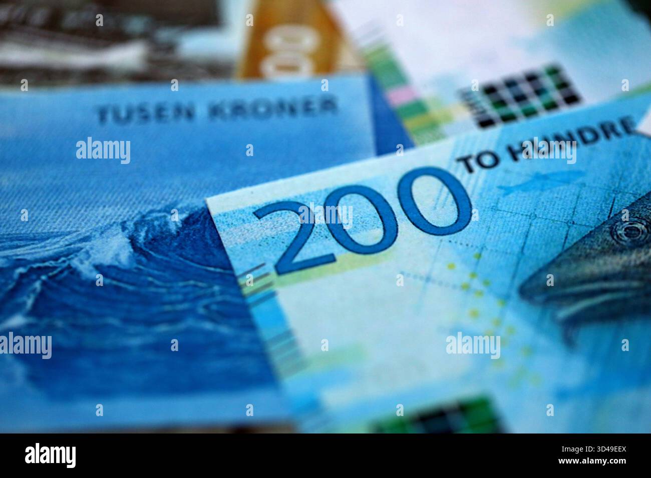 Norwegian krone 1000 hi-res stock photography and images - Alamy