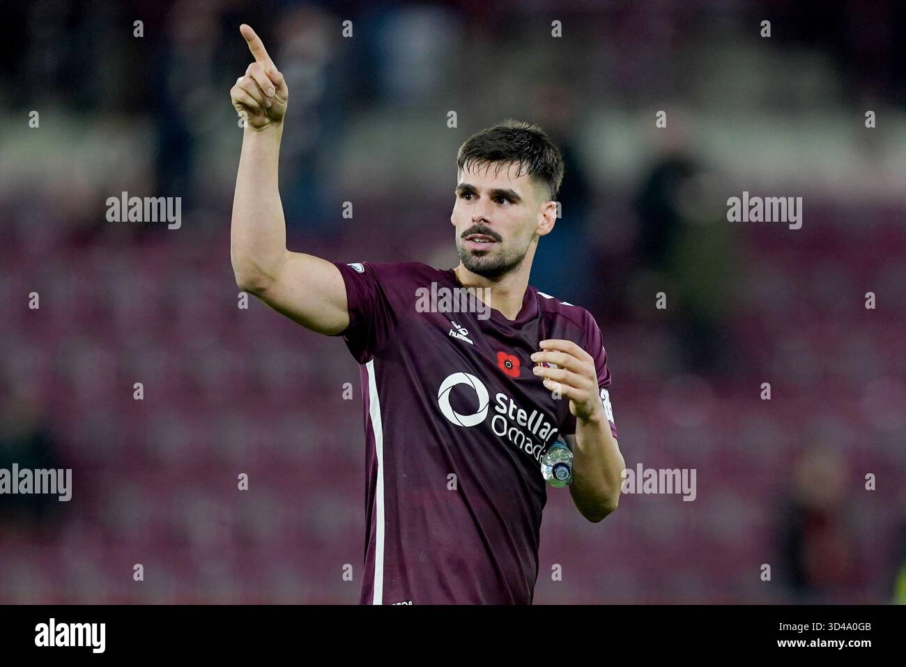 Heart Of Midlothian S Claudio Braga After The Final Whistle Of The