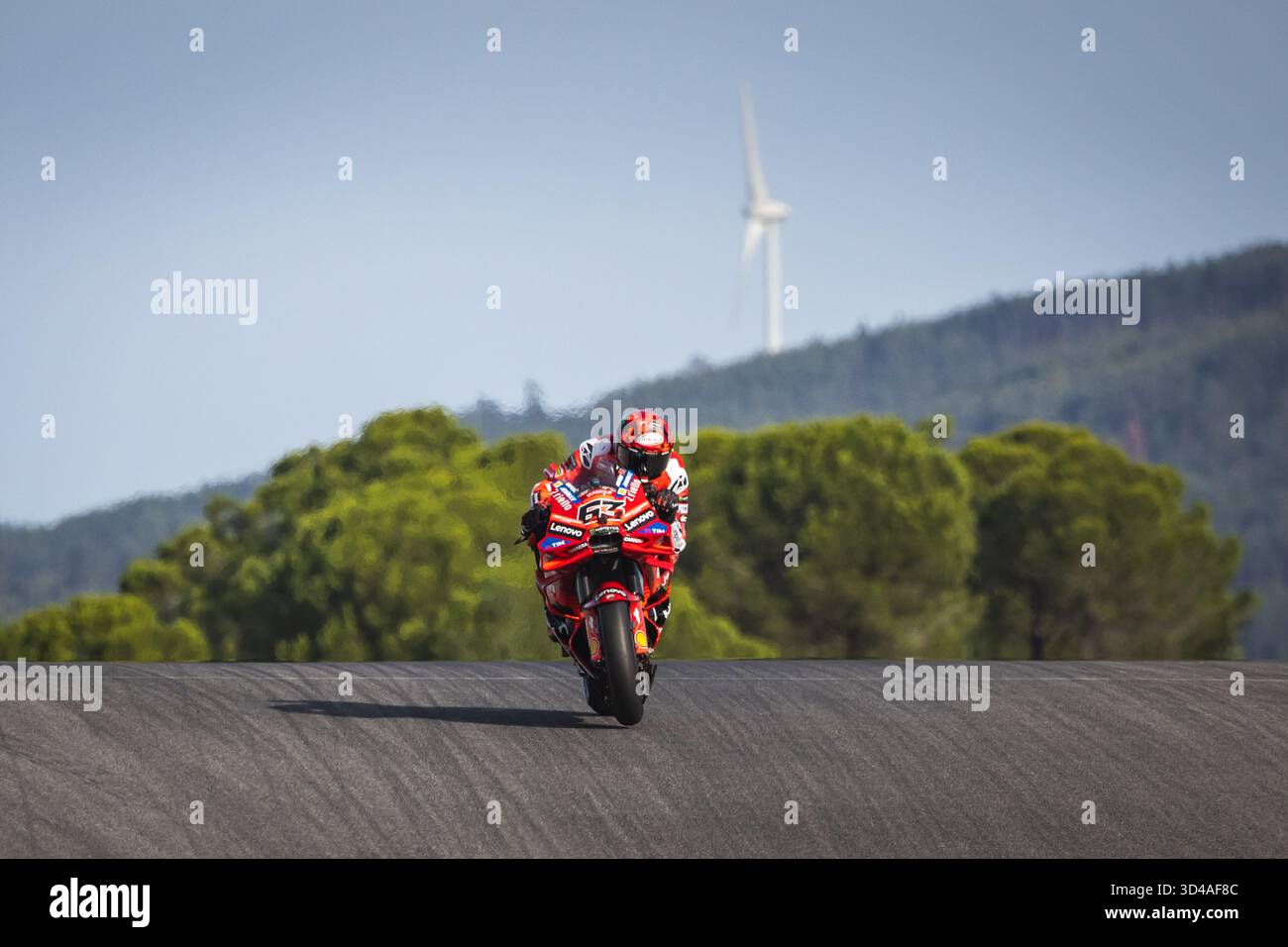 Francesco Bagnaia of Italy and Ducati Lenovo Team in action during the ...