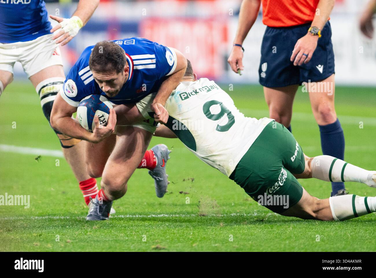 Pierre Louis Barassi of France during the Autumn Nations Series 2025 ...