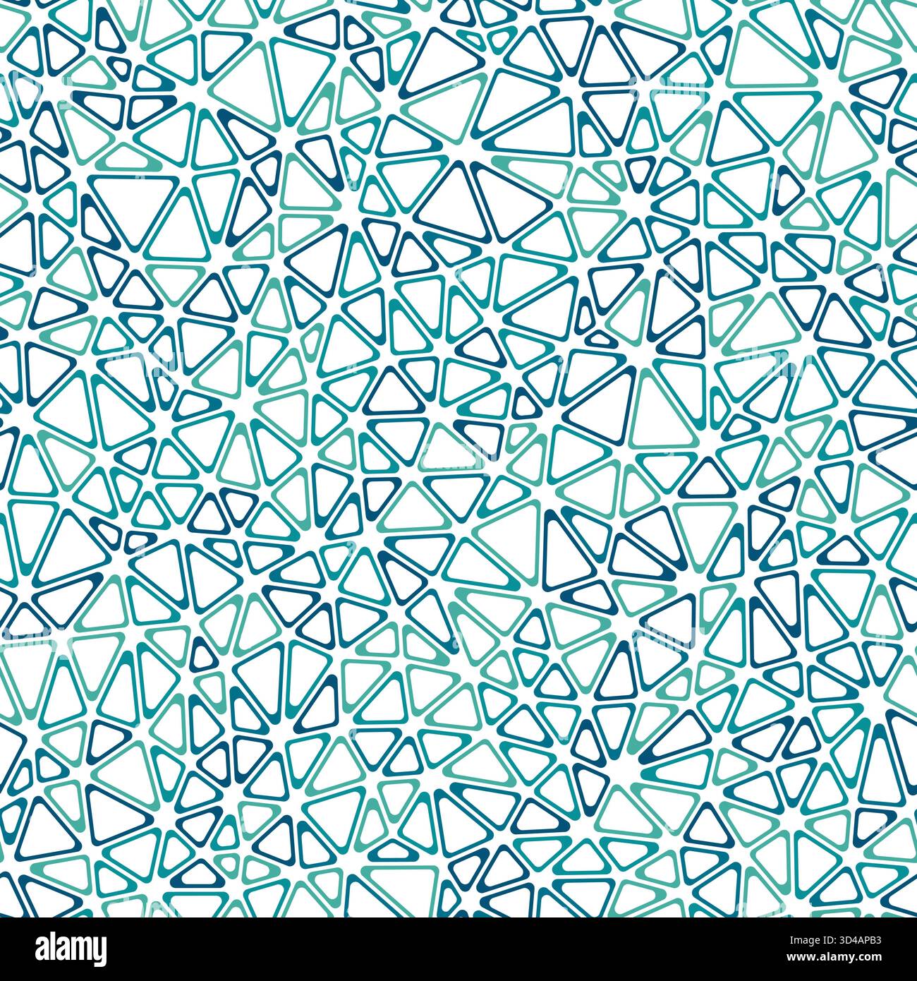 Abstract background with mosaic, small-sized triangle shapes in multiple colors. Stock Vector