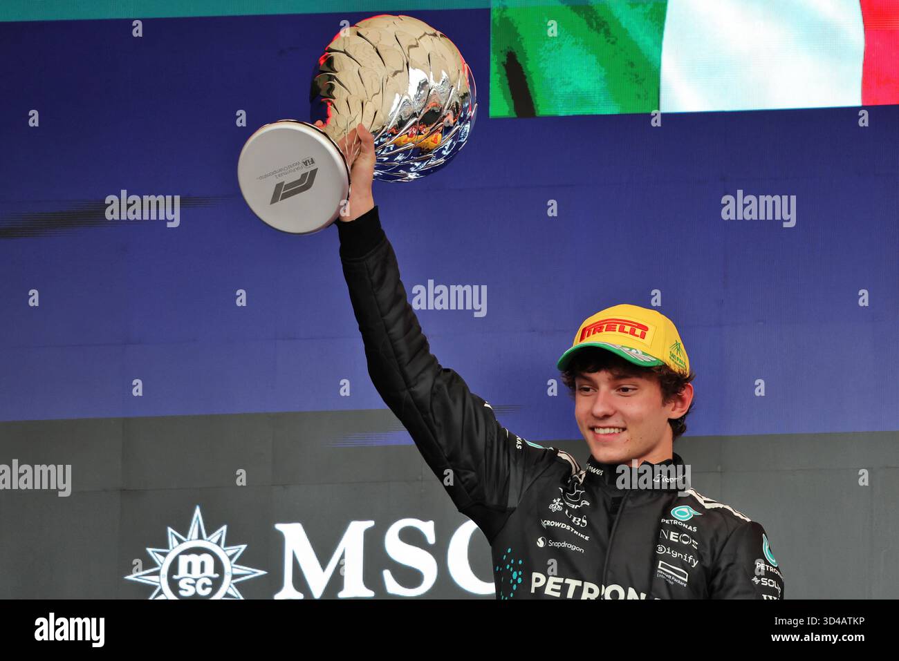 kimi-antonelli-podium-brazil-hi-res-stock-photography-and-images-alamy