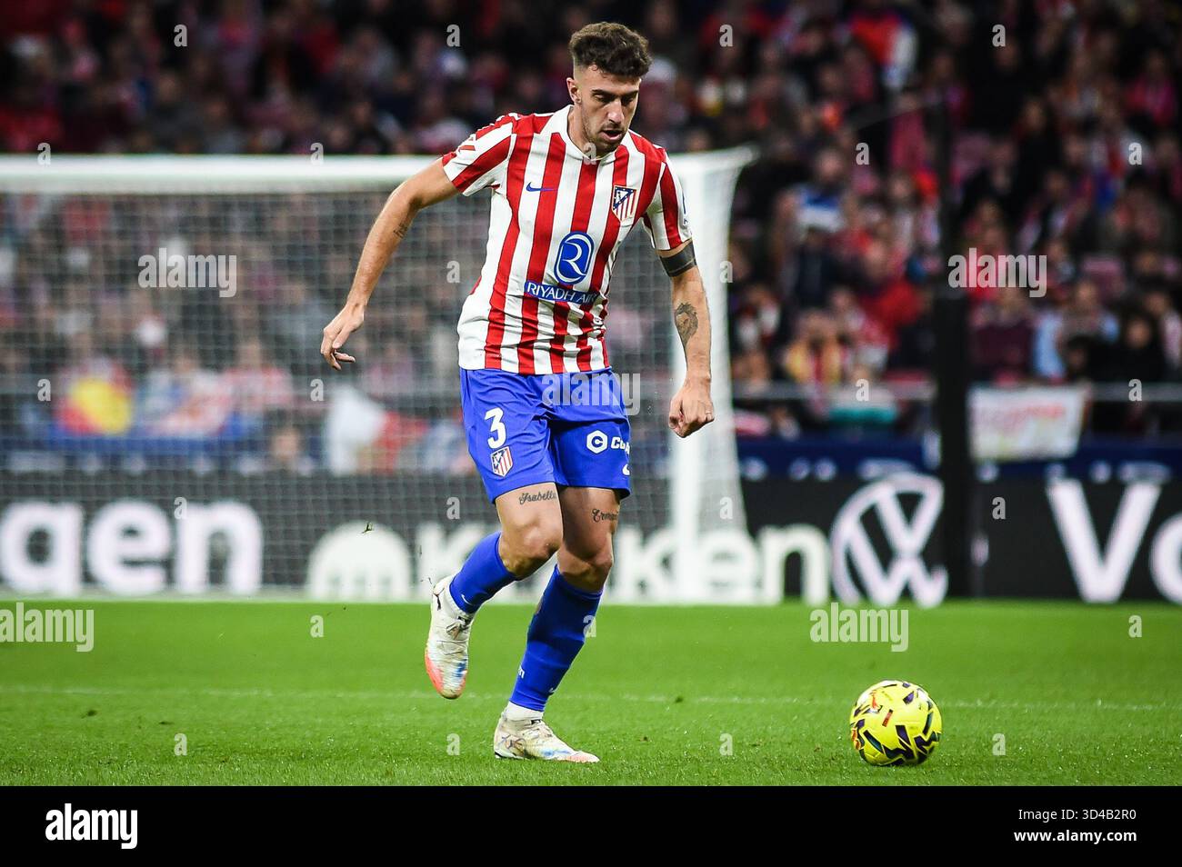 Matteo RUGGERI of Atletico Madrid during the Spanish championship ...