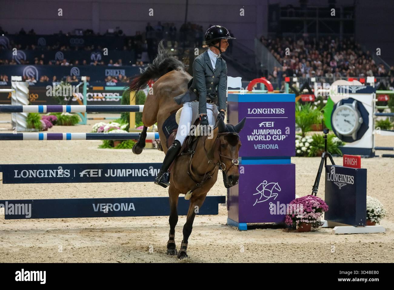 Susan Fitzpatrick from Ireland, ride Lovely Stassi PS, is in action ...