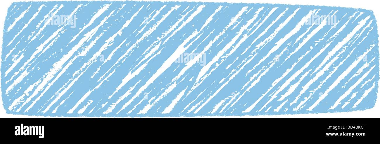 Blue Chalk Scribble Fluid Quote Banner Stock Vector