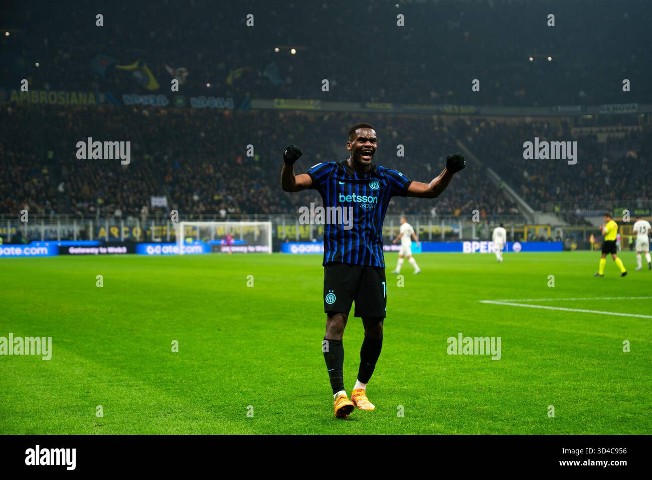 Ange-Yoan Bonny (FC Inter) celebrates the goal during Inter - FC ...