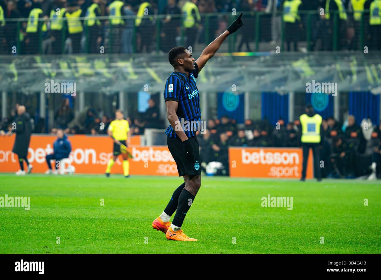 Ange-Yoan Bonny (FC Inter) celebrates the goal during Inter - FC ...